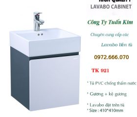 Bộ Tủ lavabo bằng nhựa PVC TK921