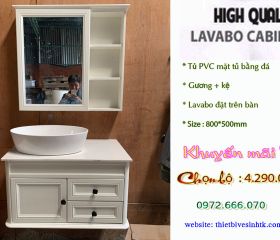 Lavabo liền tủ